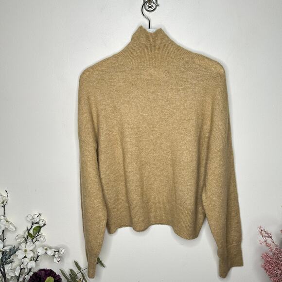 SAMSØE & SAMSØE Nola Sweater Starfish Melange Tan Alpaca {PP25} - Picture 7 of 10